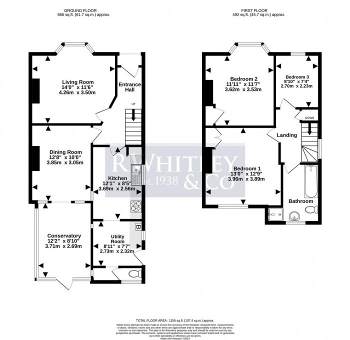 Floorplan for St Stephens Road, Yiewsley