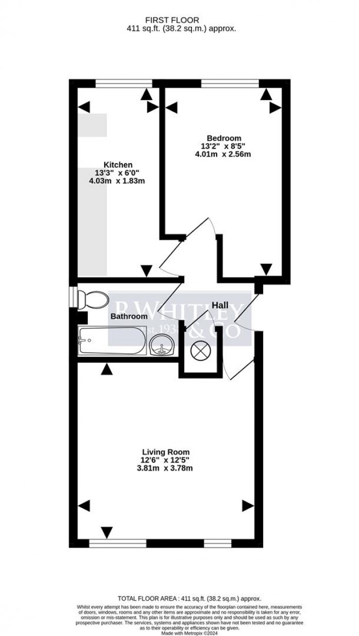 Floorplan for Tavistock Road, Yiewsley, West Drayton