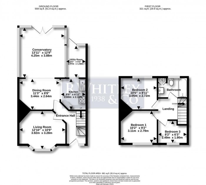 Floorplan for Sipson Close, Sipson, West Drayton